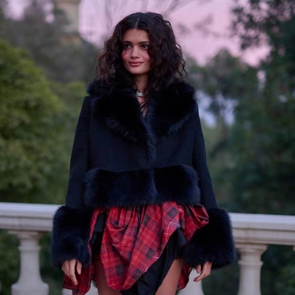 NWT Selkie The Caviar Cropped Groupie Jacket XXS